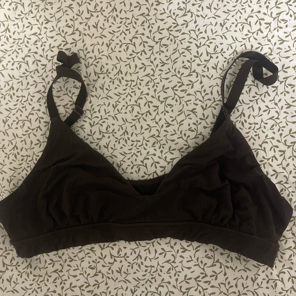 Brown aerie bralette